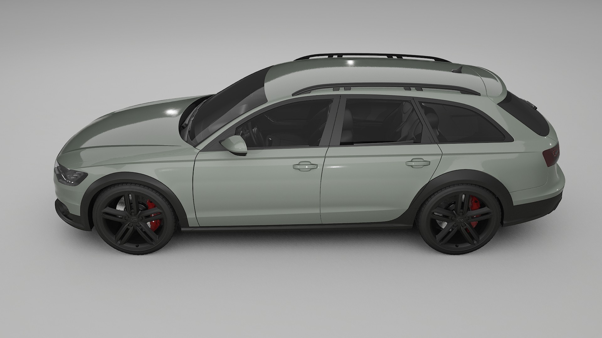Audi A6 Allroad C7 prefacelift pre LCI TPU Lackschutzfolie | SLATE Farbwechsel PPF – Komplett-Vorgeschnittener Kit