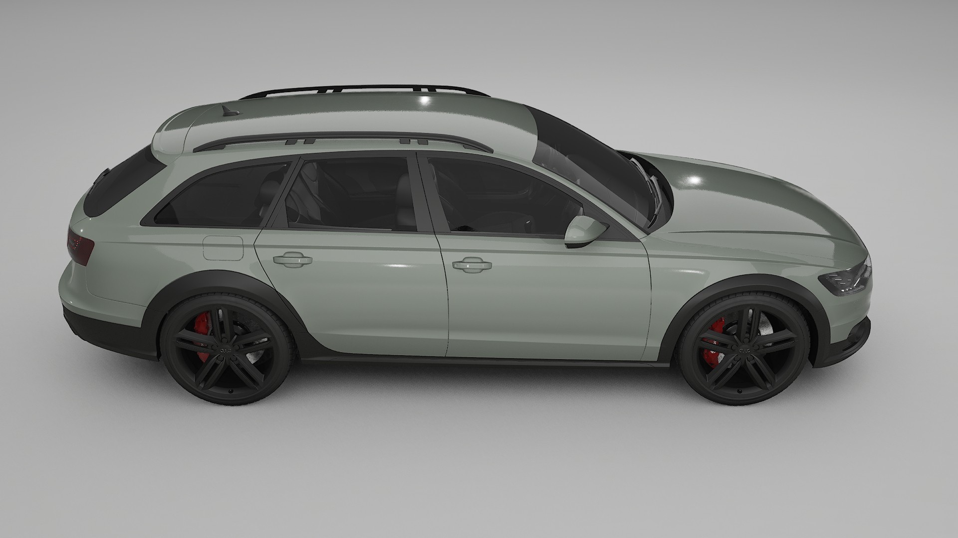 Audi A6 Allroad C7 prefacelift pre LCI TPU Lackschutzfolie | SLATE Farbwechsel PPF – Komplett-Vorgeschnittener Kit