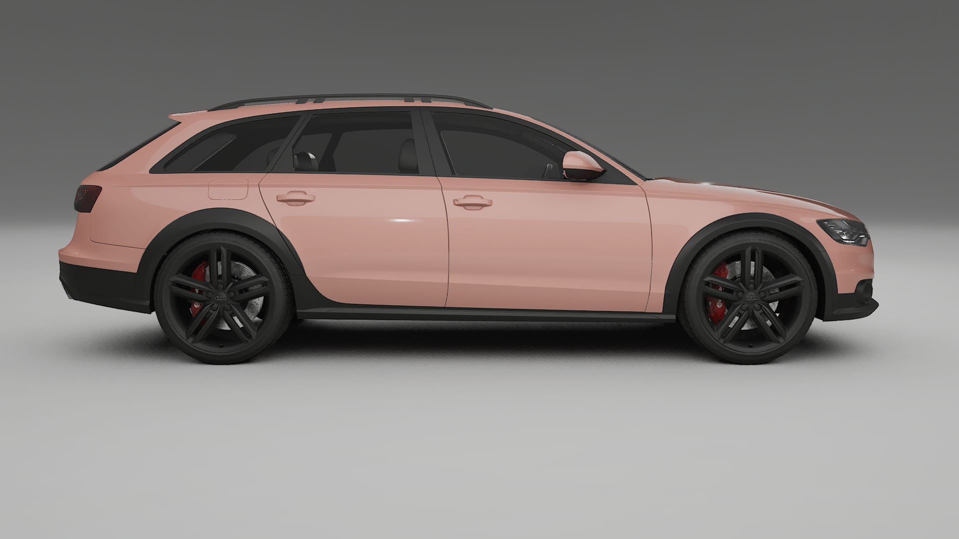 Audi A6 Allroad C7 prefacelift pre LCI TPU Lackschutzfolie | BLUSH Farbwechsel PPF – Komplett-Vorgeschnittener Kit