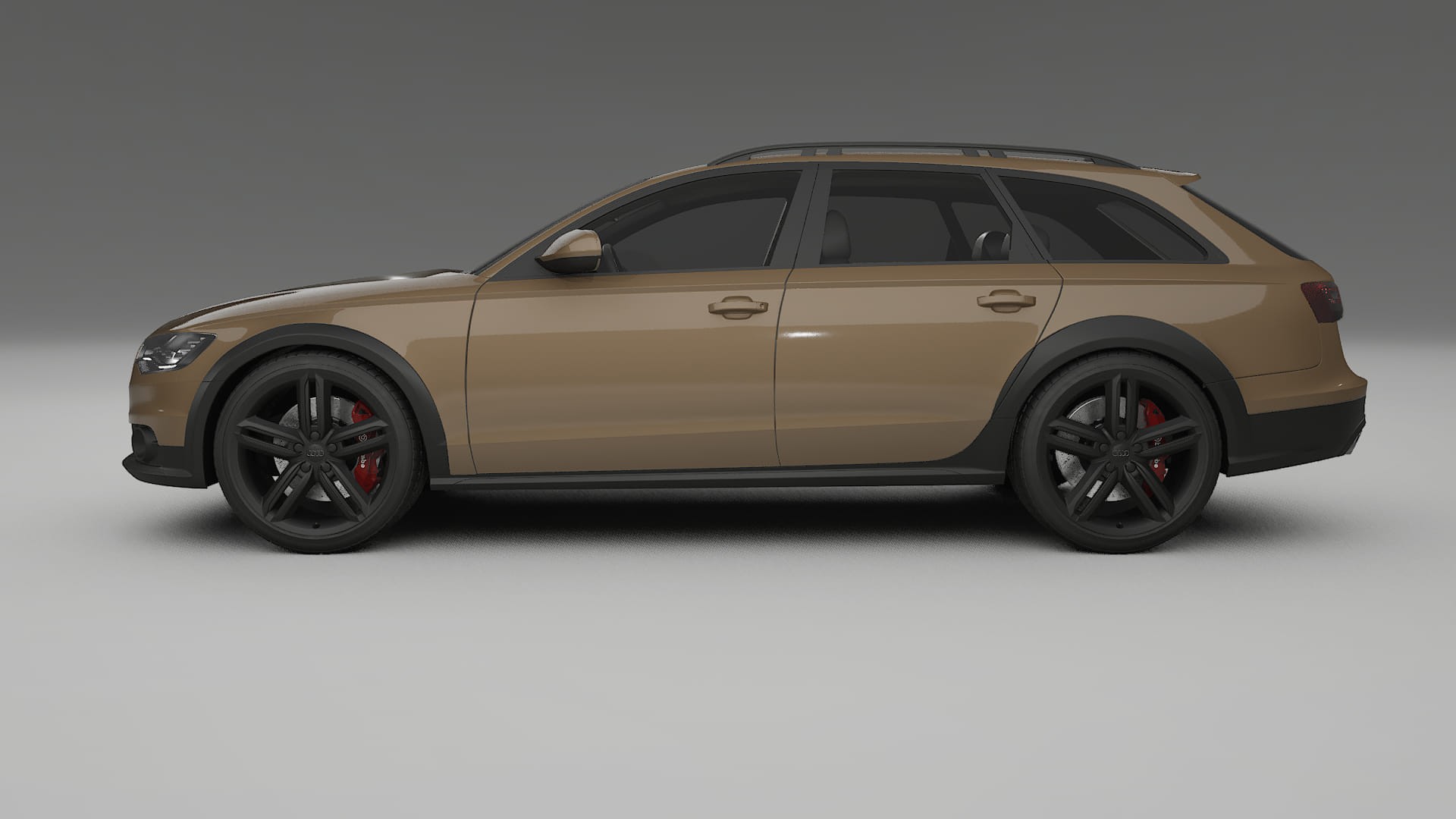 Audi A6 Allroad C7 prefacelift pre LCI TPU Lackschutzfolie | SAHARA Farbwechsel PPF – Komplett-Vorgeschnittener Kit
