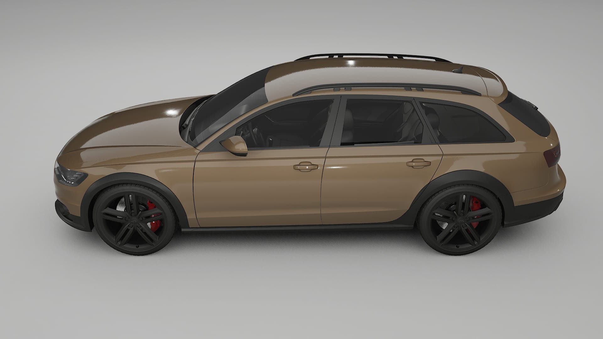 Audi A6 Allroad C7 prefacelift pre LCI TPU Lackschutzfolie | SAHARA Farbwechsel PPF – Komplett-Vorgeschnittener Kit