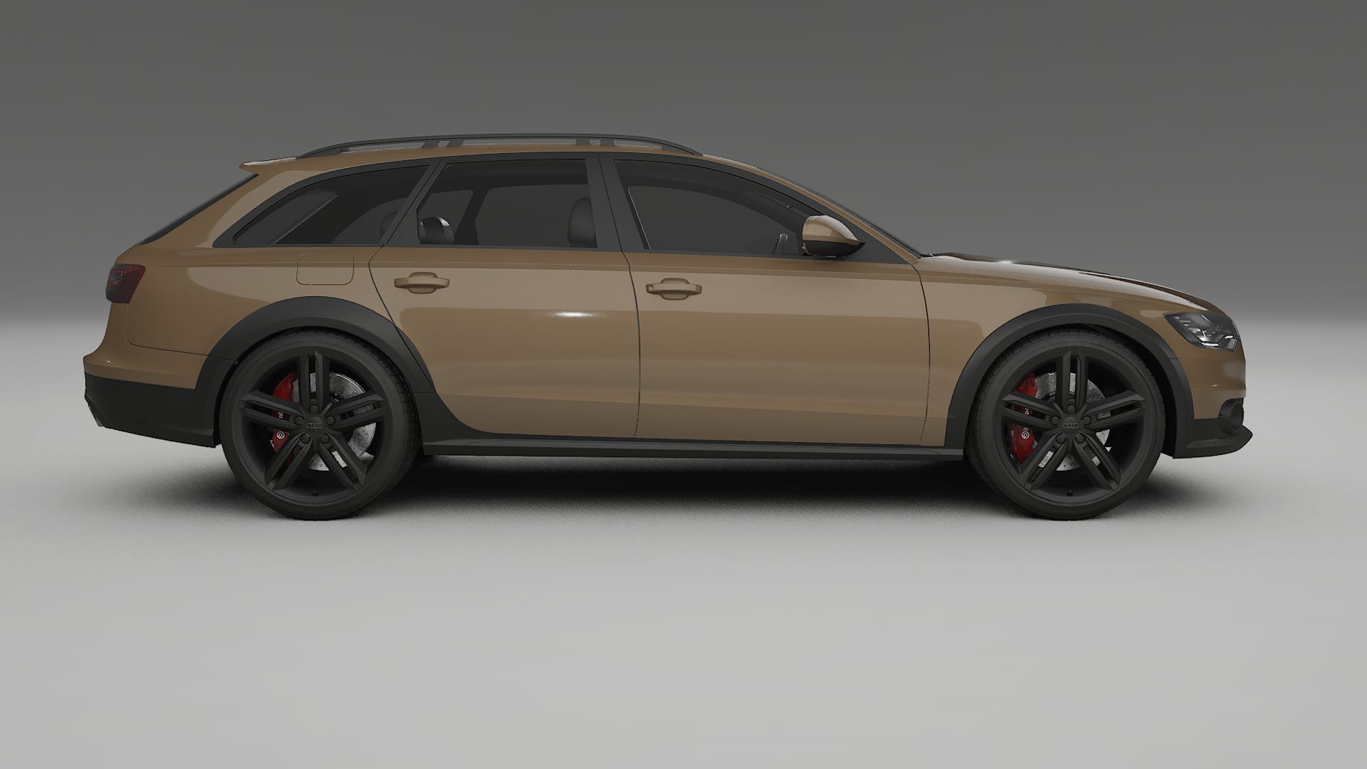 Audi A6 Allroad C7 prefacelift pre LCI TPU Lackschutzfolie | SAHARA Farbwechsel PPF – Komplett-Vorgeschnittener Kit