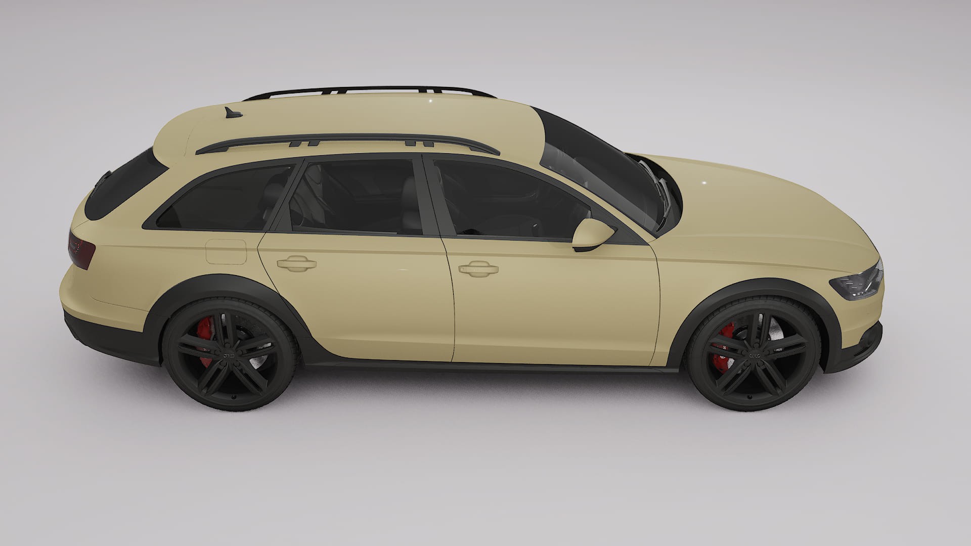 Audi A6 Allroad C7 prefacelift pre LCI TPU Lackschutzfolie | SAND Farbwechsel PPF – Komplett-Vorgeschnittener Kit