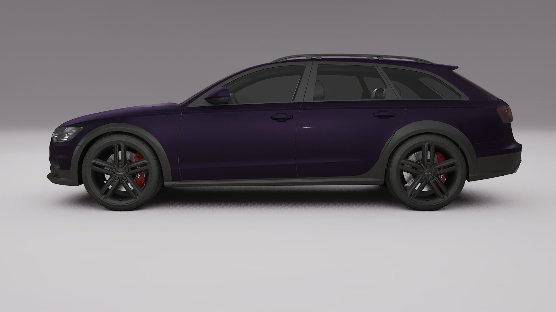 Audi A6 Allroad C7 prefacelift pre LCI TPU Lackschutzfolie | VIOLET Farbwechsel PPF – Komplett-Vorgeschnittener Kit