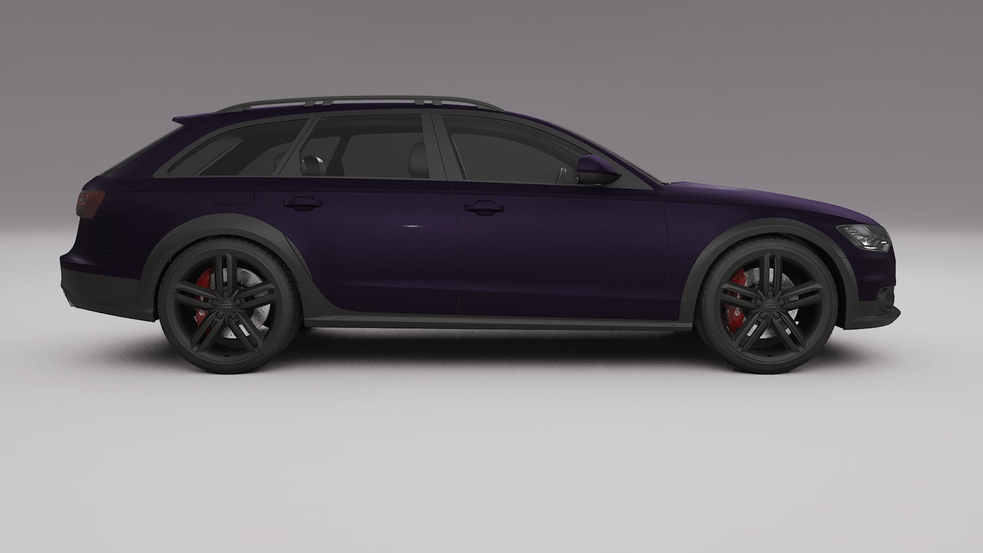 Audi A6 Allroad C7 prefacelift pre LCI TPU Lackschutzfolie | VIOLET Farbwechsel PPF – Komplett-Vorgeschnittener Kit