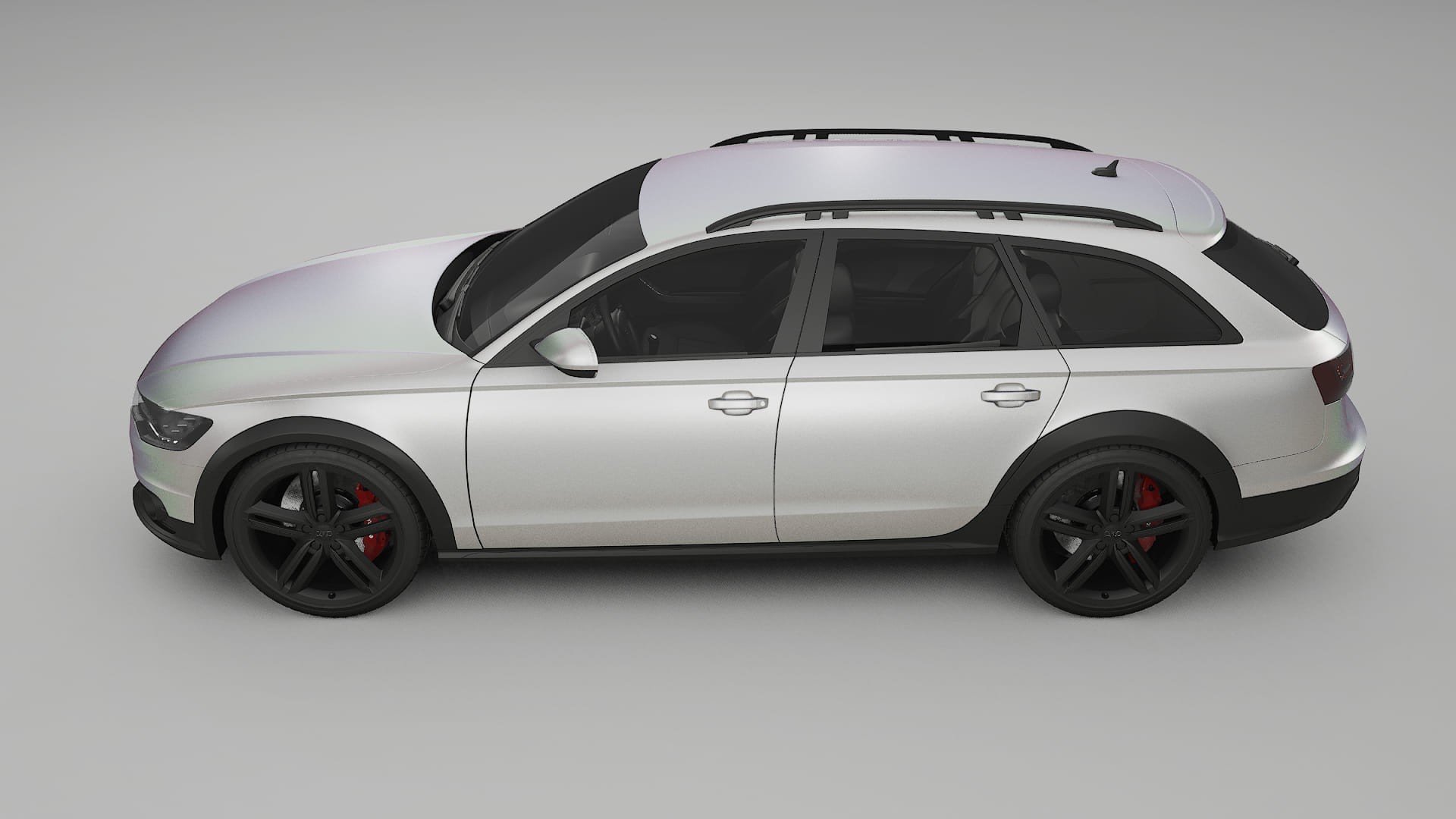 Audi A6 Allroad C7 prefacelift pre LCI TPU Lackschutzfolie | NEBULA Farbwechsel PPF – Komplett-Vorgeschnittener Kit