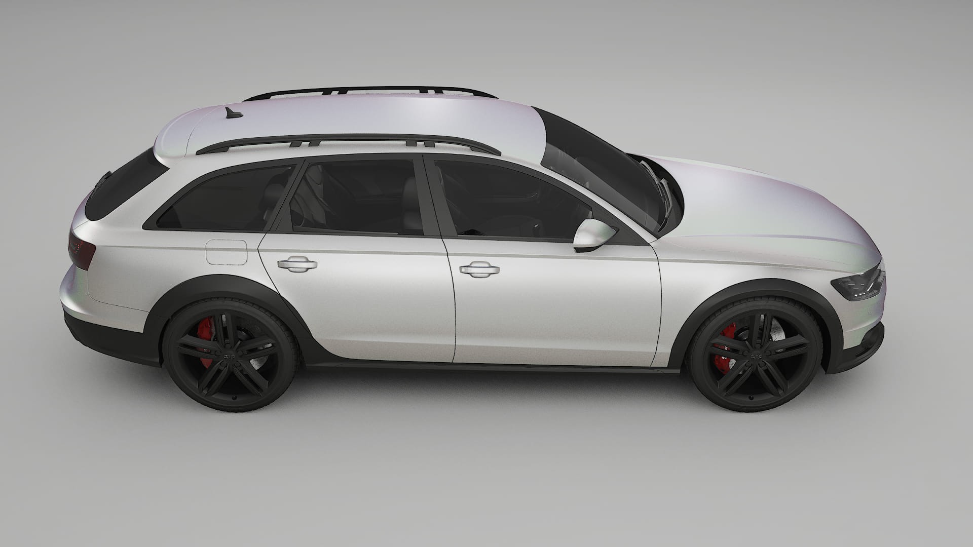 Audi A6 Allroad C7 prefacelift pre LCI TPU Lackschutzfolie | NEBULA Farbwechsel PPF – Komplett-Vorgeschnittener Kit