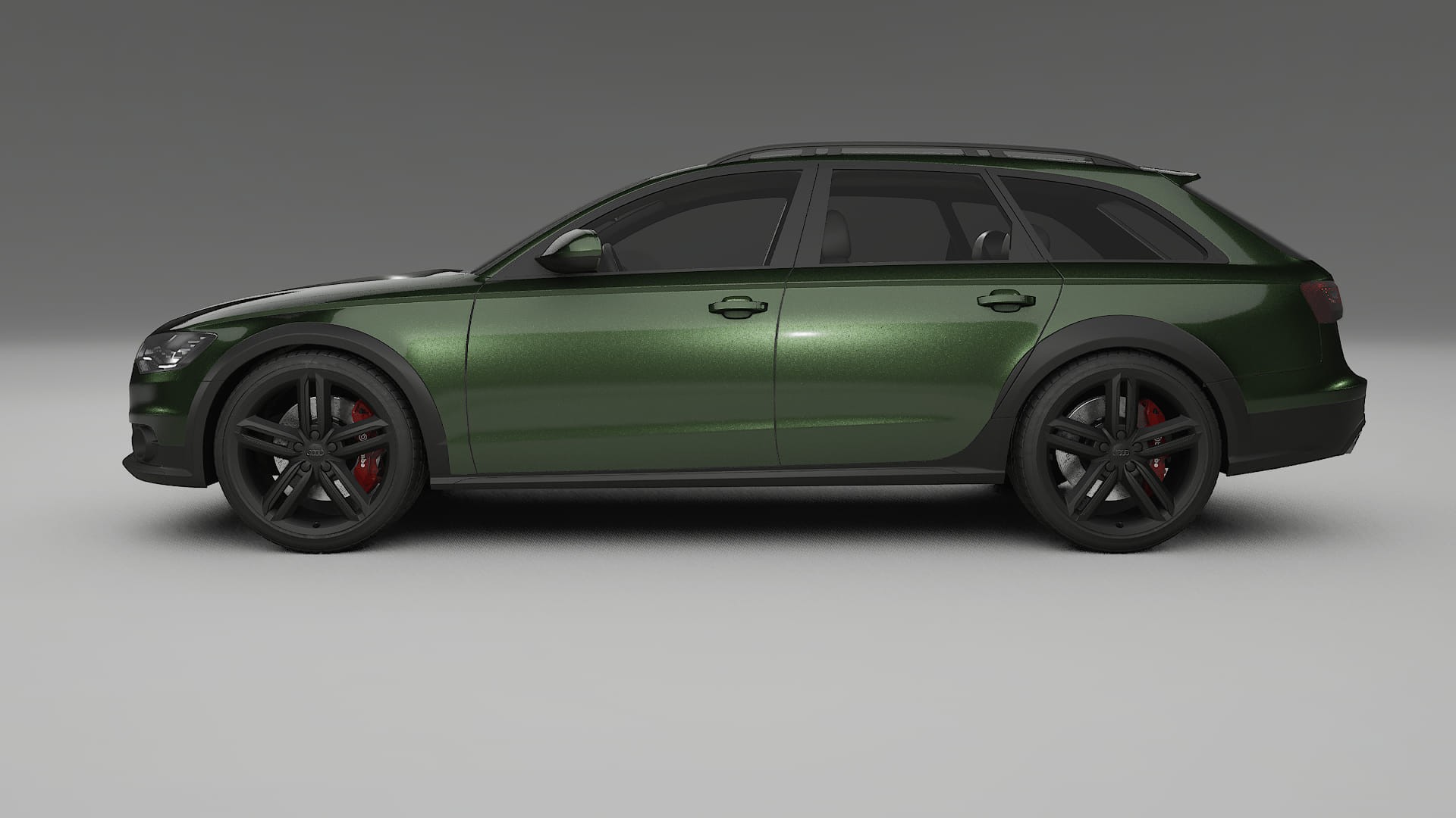 Audi A6 Allroad C7 prefacelift pre LCI TPU Lackschutzfolie | LAGOON Farbwechsel PPF – Komplett-Vorgeschnittener Kit