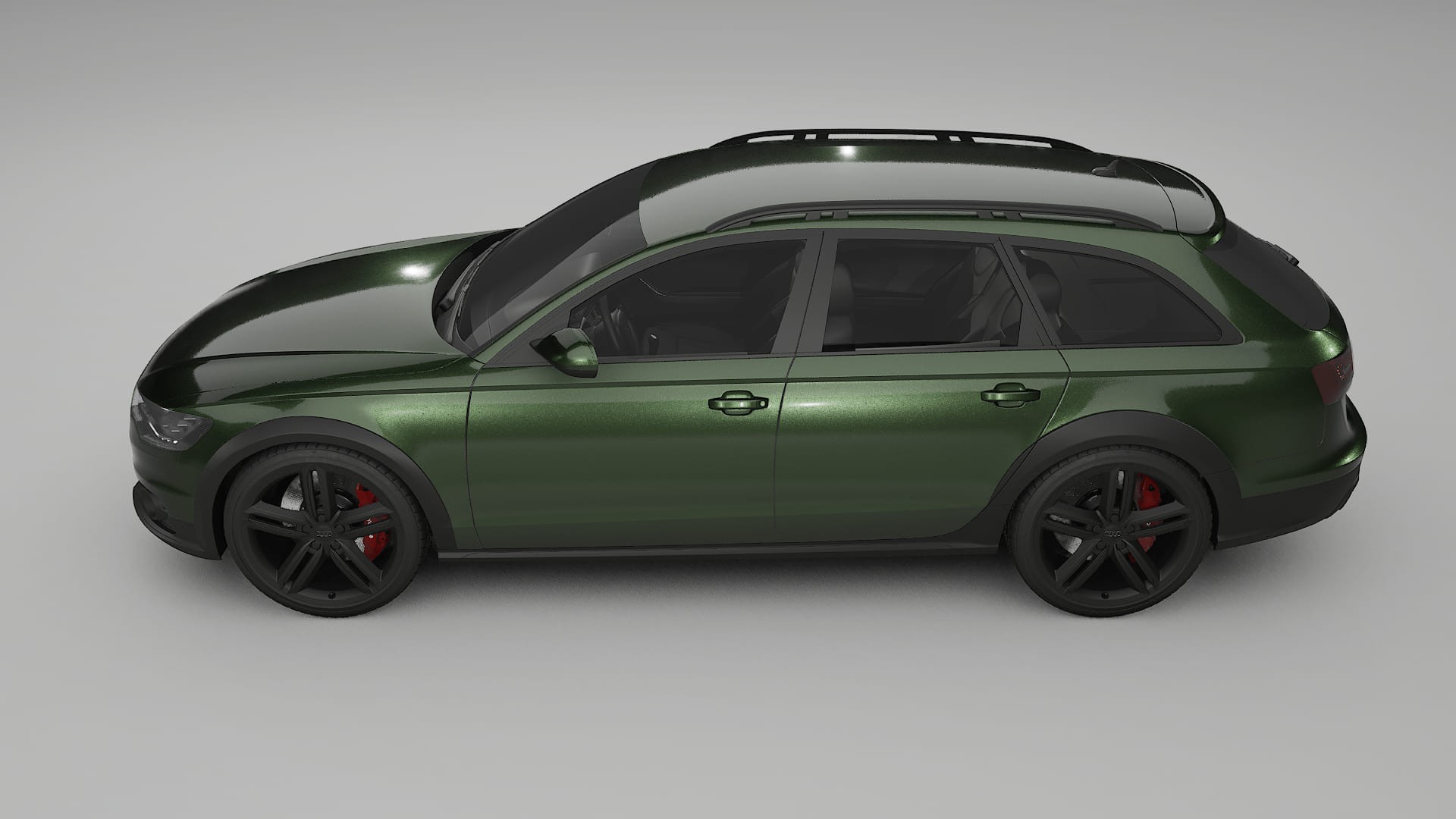 Audi A6 Allroad C7 prefacelift pre LCI TPU Lackschutzfolie | LAGOON Farbwechsel PPF – Komplett-Vorgeschnittener Kit
