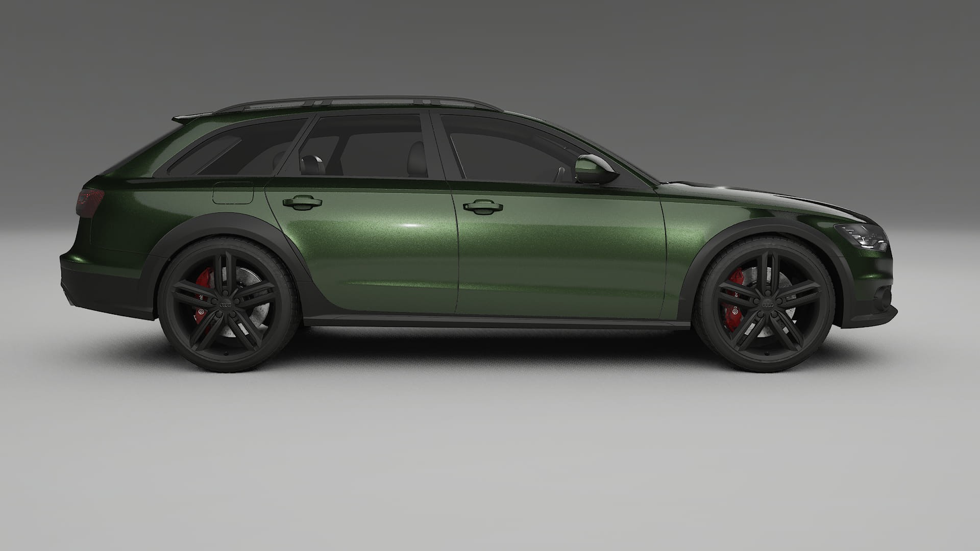 Audi A6 Allroad C7 prefacelift pre LCI TPU Lackschutzfolie | LAGOON Farbwechsel PPF – Komplett-Vorgeschnittener Kit