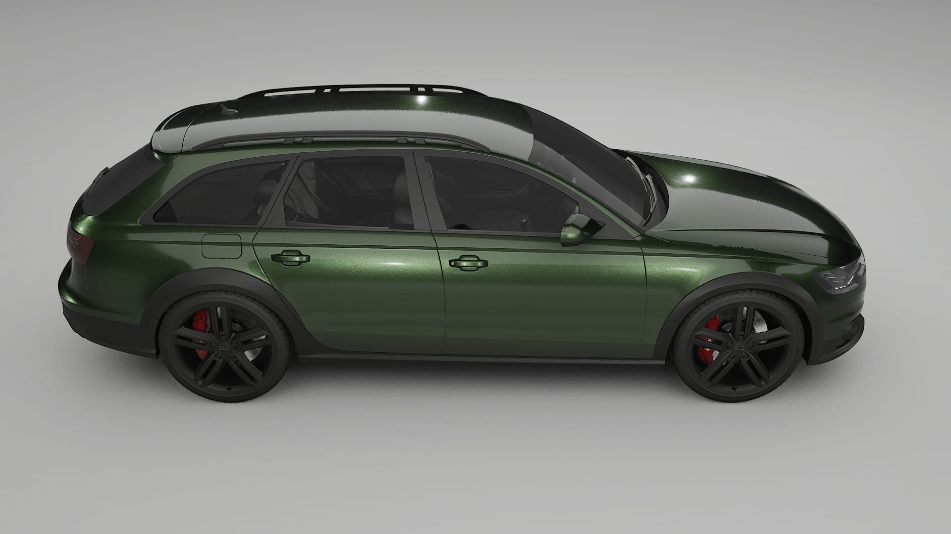 Audi A6 Allroad C7 prefacelift pre LCI TPU Lackschutzfolie | LAGOON Farbwechsel PPF – Komplett-Vorgeschnittener Kit