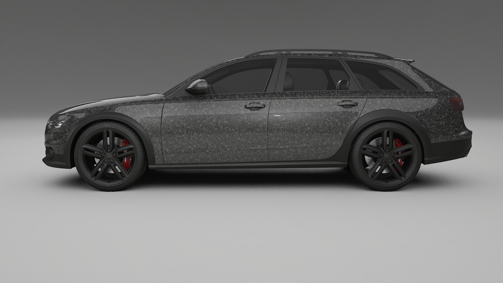 Audi A6 Allroad C7 prefacelift pre LCI TPU Lackschutzfolie | FORGED S Farbwechsel PPF – Komplett-Vorgeschnittener Kit