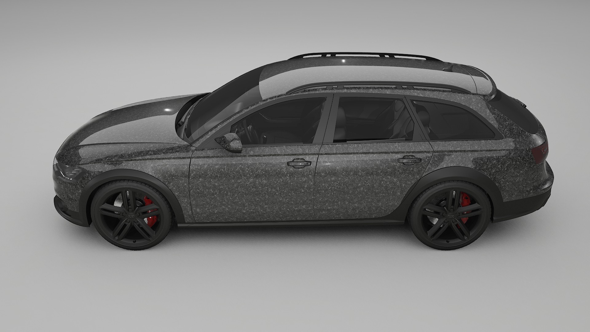 Audi A6 Allroad C7 prefacelift pre LCI TPU Lackschutzfolie | FORGED S Farbwechsel PPF – Komplett-Vorgeschnittener Kit