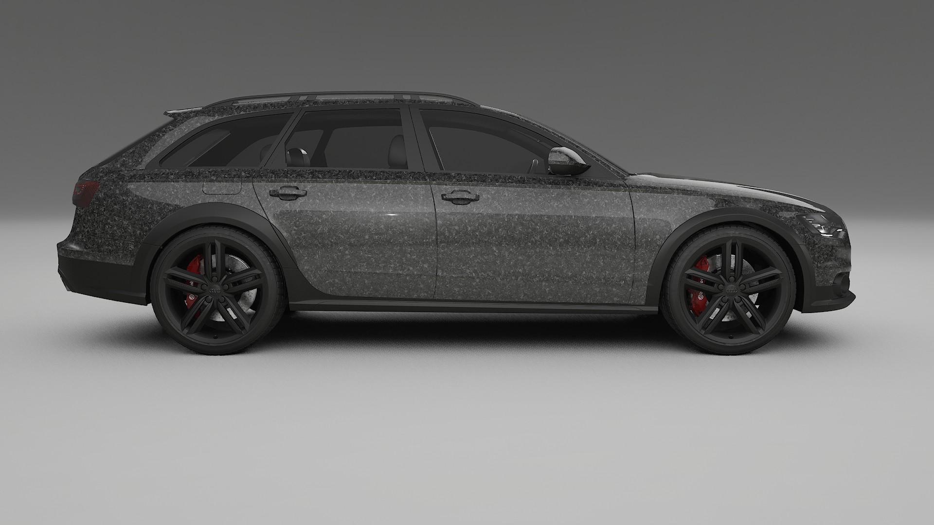 Audi A6 Allroad C7 prefacelift pre LCI TPU Lackschutzfolie | FORGED S Farbwechsel PPF – Komplett-Vorgeschnittener Kit