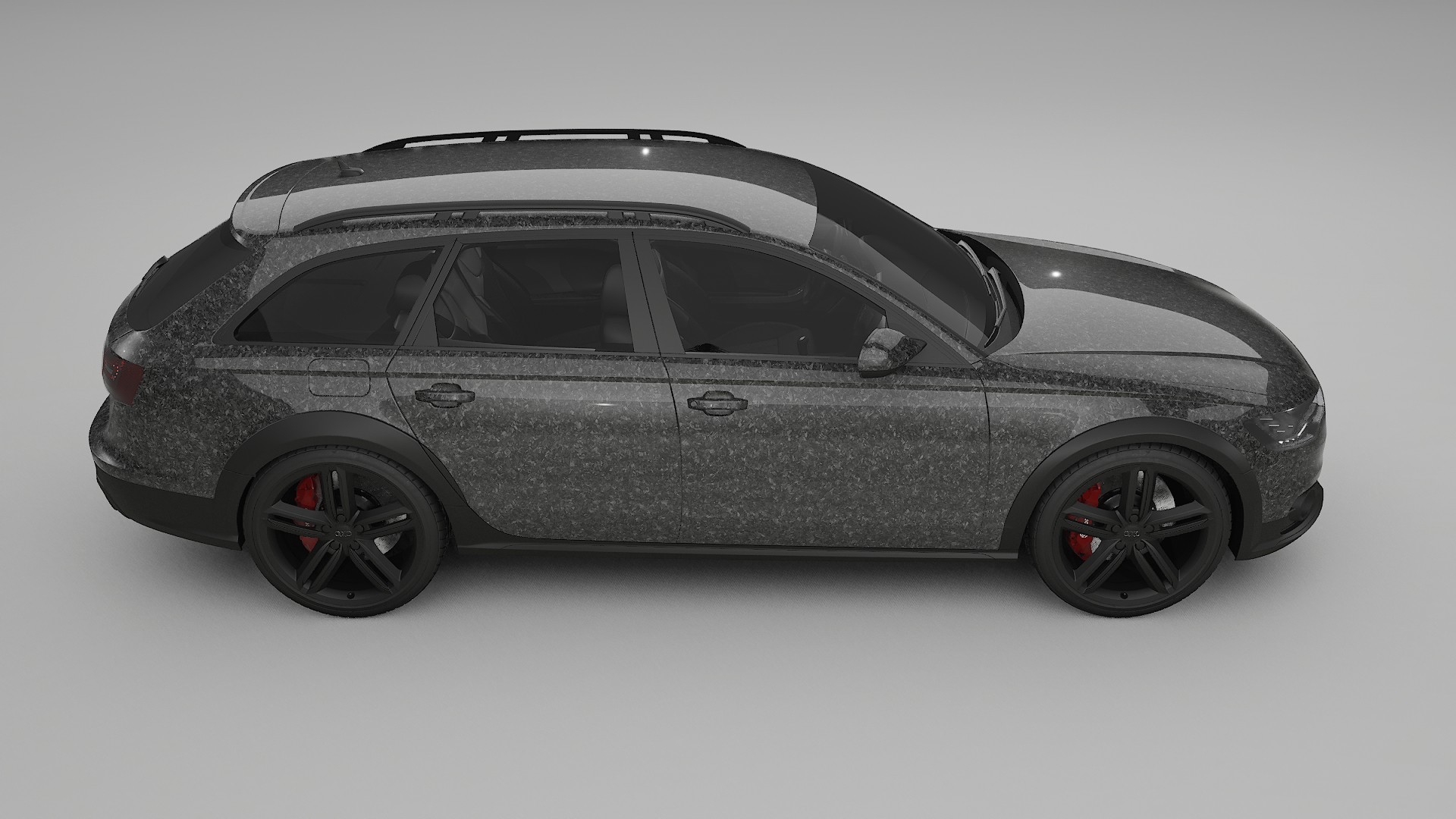 Audi A6 Allroad C7 prefacelift pre LCI TPU Lackschutzfolie | FORGED S Farbwechsel PPF – Komplett-Vorgeschnittener Kit