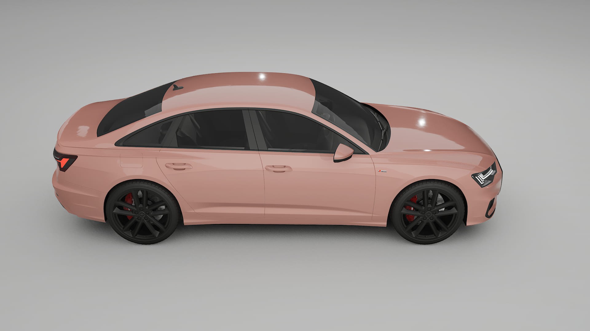 Audi A6 S Line C8 TPU Lackschutzfolie | BLUSH Farbwechsel PPF – Komplett-Vorgeschnittener Kit