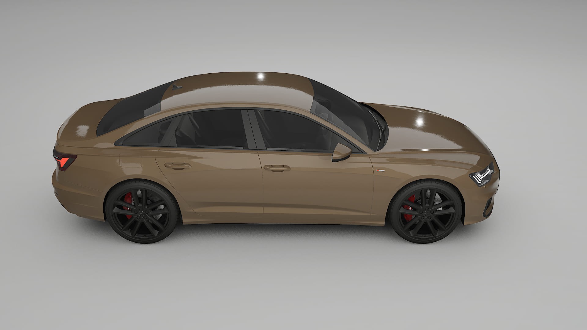 Audi A6 S Line C8 TPU Lackschutzfolie | SAHARA Farbwechsel PPF – Komplett-Vorgeschnittener Kit