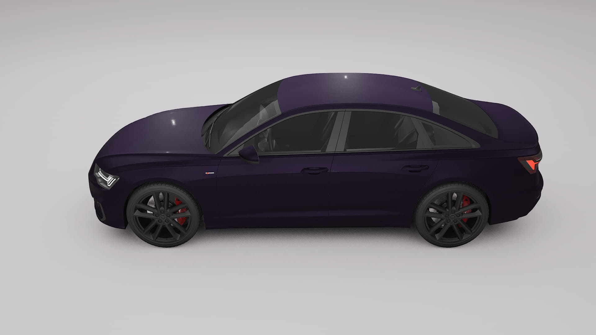 Audi A6 S Line C8 TPU Lackschutzfolie | VIOLET Farbwechsel PPF – Komplett-Vorgeschnittener Kit