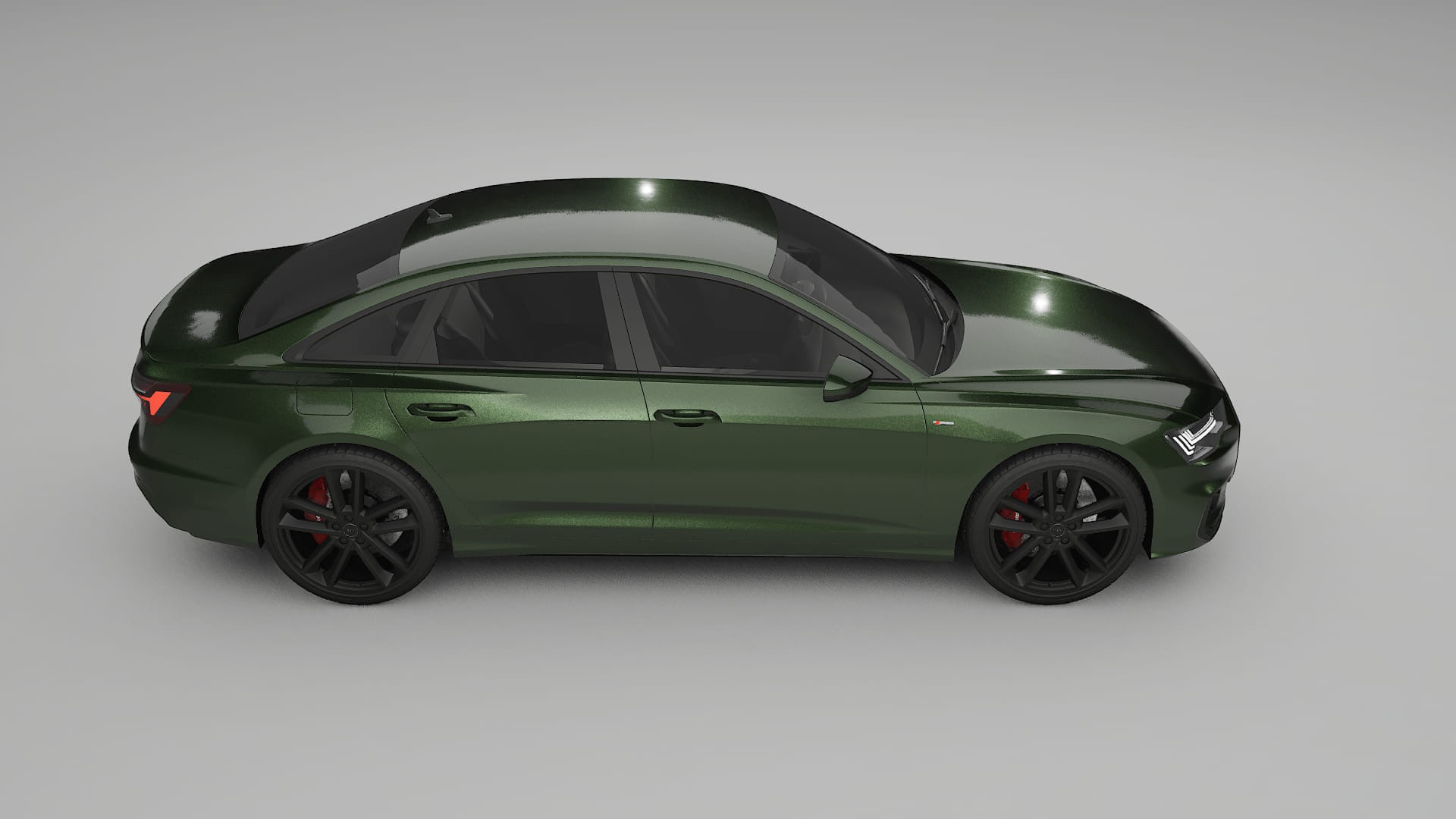 Audi A6 S Line C8 TPU Lackschutzfolie | LAGOON Farbwechsel PPF – Komplett-Vorgeschnittener Kit