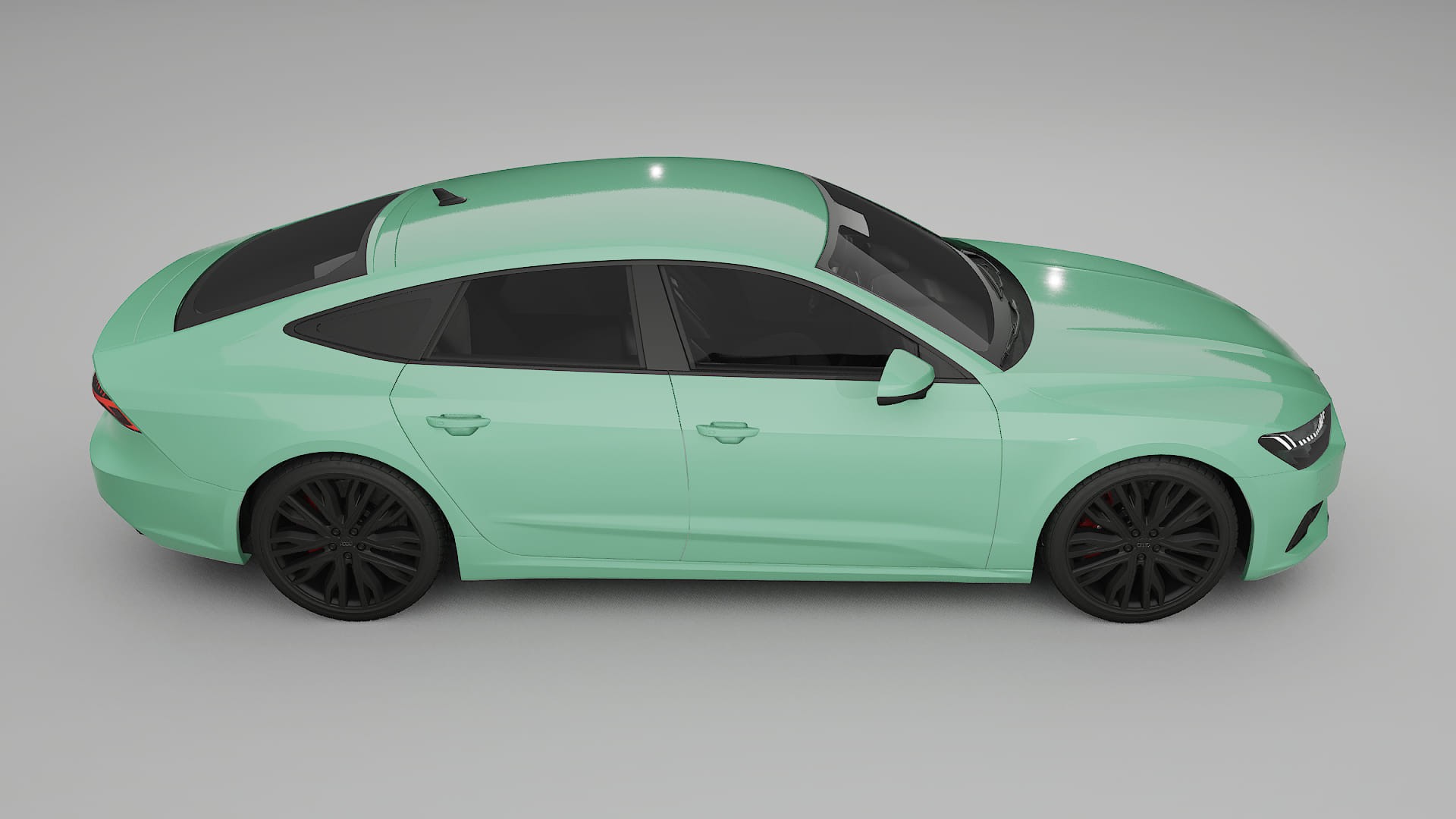 Audi A7 C8 Sportback prefacelift pre LCI TPU Lackschutzfolie | DUSTY Farbwechsel PPF – Komplett-Vorgeschnittener Kit