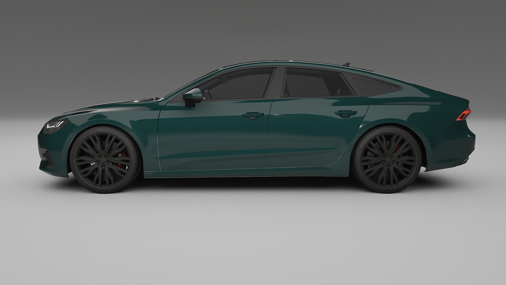 Audi A7 C8 Sportback prefacelift pre LCI TPU Lackschutzfolie | INFERNO Farbwechsel PPF – Komplett-Vorgeschnittener Kit