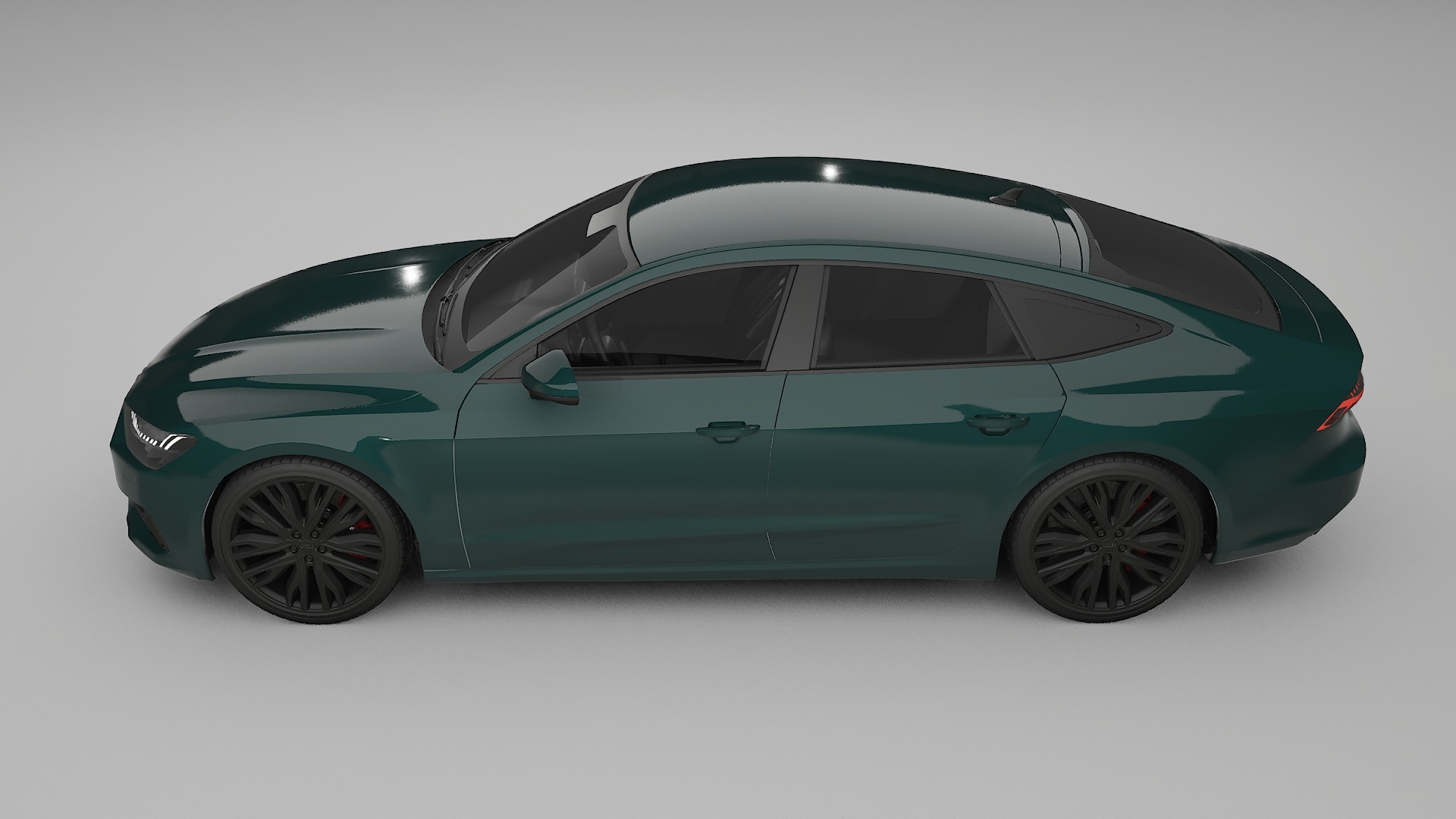 Audi A7 C8 Sportback prefacelift pre LCI TPU Lackschutzfolie | INFERNO Farbwechsel PPF – Komplett-Vorgeschnittener Kit