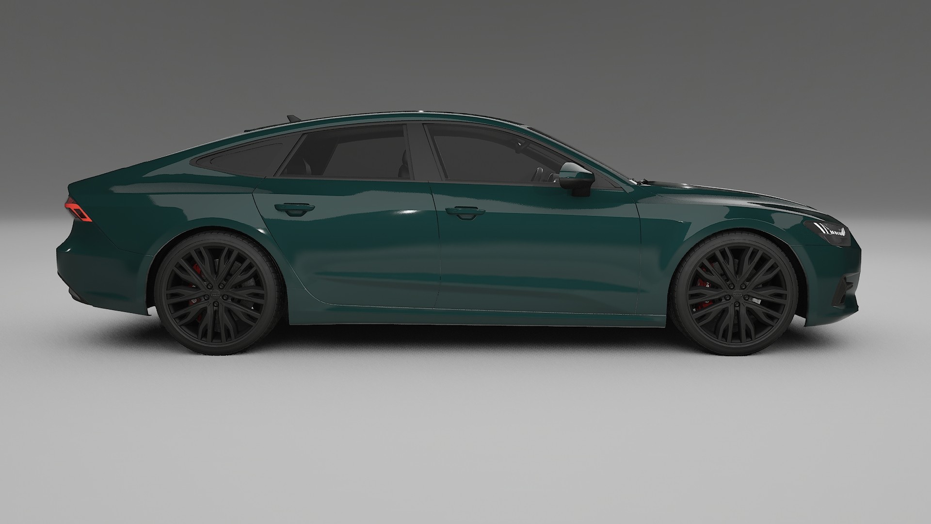 Audi A7 C8 Sportback prefacelift pre LCI TPU Lackschutzfolie | INFERNO Farbwechsel PPF – Komplett-Vorgeschnittener Kit