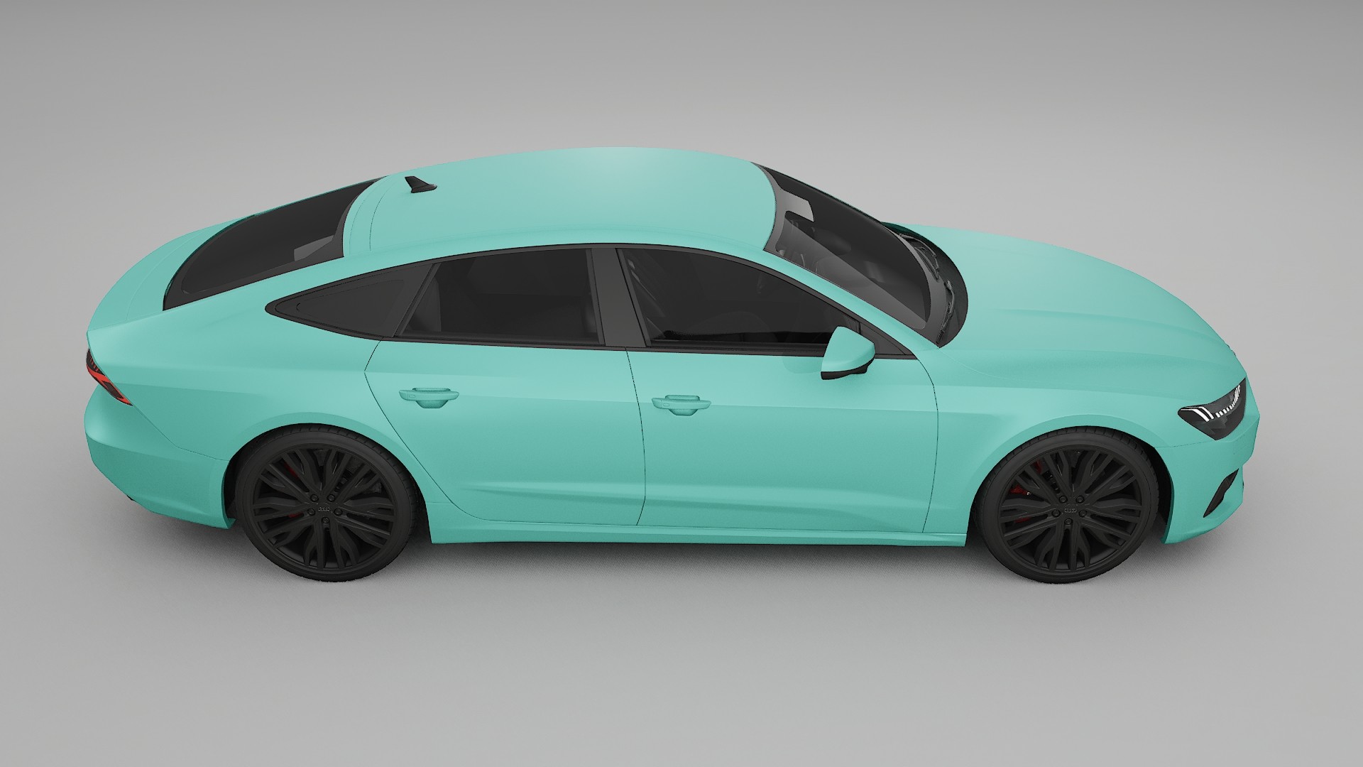 Audi A7 C8 Sportback prefacelift pre LCI TPU Lackschutzfolie | FROST Farbwechsel PPF – Komplett-Vorgeschnittener Kit