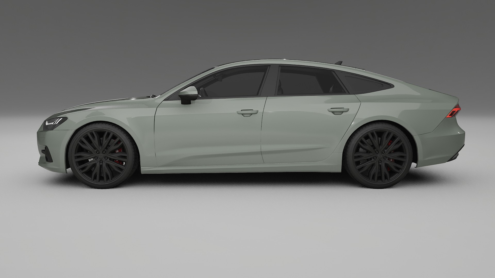 Audi A7 C8 Sportback prefacelift pre LCI TPU Lackschutzfolie | SLATE Farbwechsel PPF – Komplett-Vorgeschnittener Kit