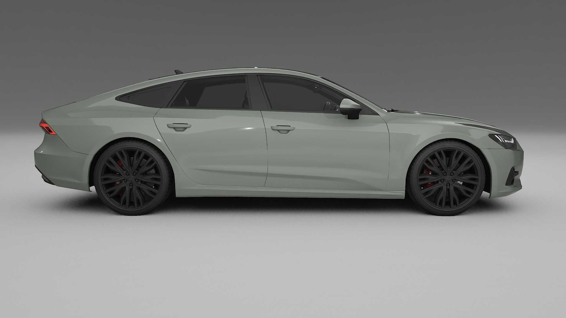Audi A7 C8 Sportback prefacelift pre LCI TPU Lackschutzfolie | SLATE Farbwechsel PPF – Komplett-Vorgeschnittener Kit
