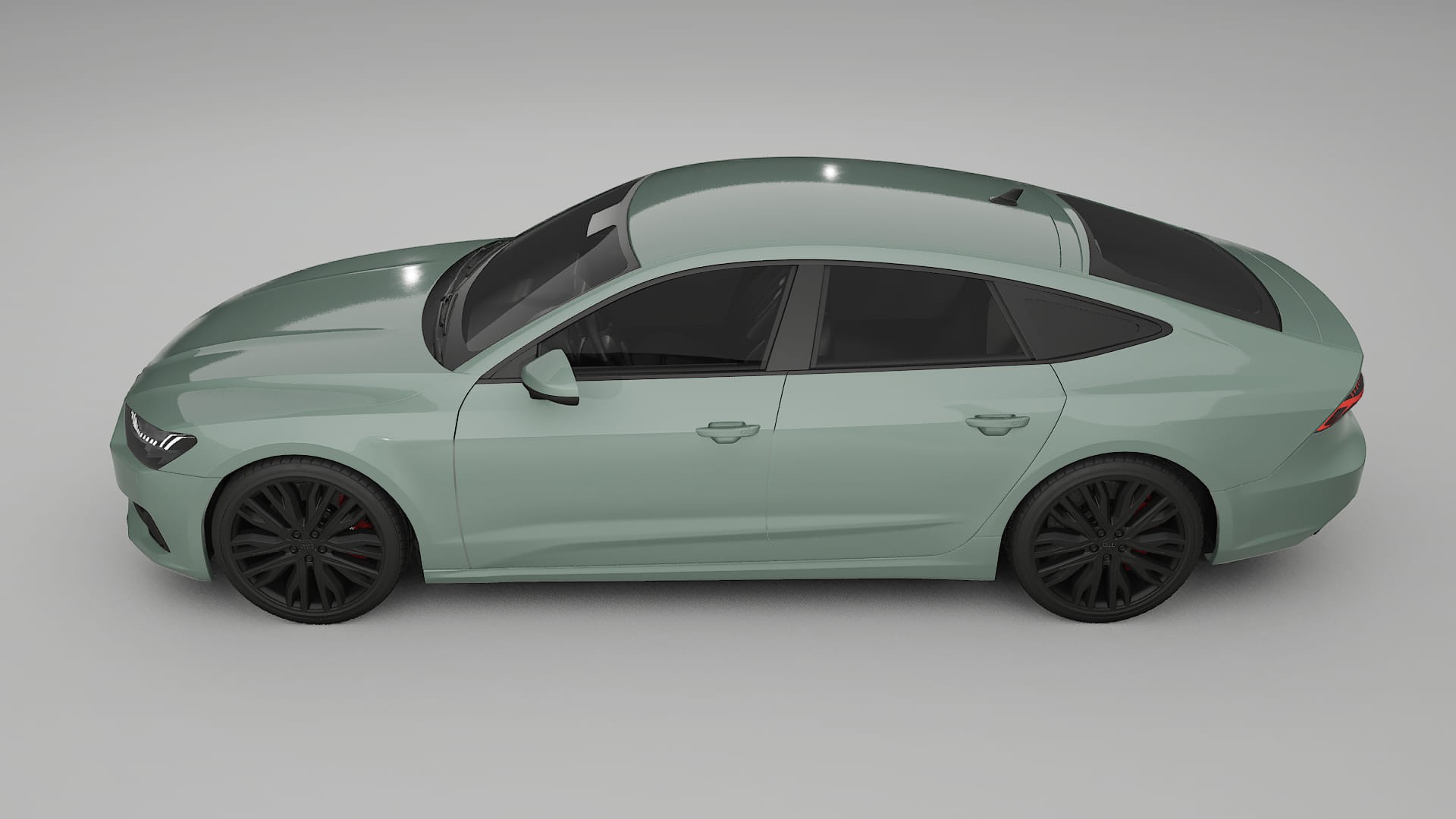 Audi A7 C8 Sportback prefacelift pre LCI TPU Lackschutzfolie | CINDER Farbwechsel PPF – Komplett-Vorgeschnittener Kit