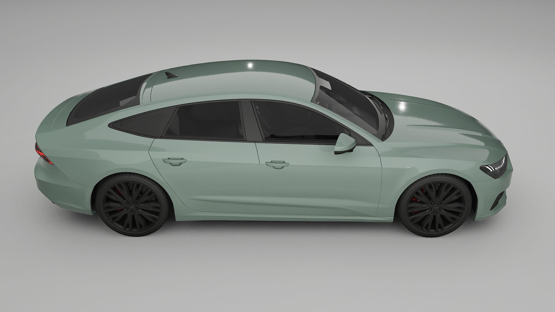 Audi A7 C8 Sportback prefacelift pre LCI TPU Lackschutzfolie | CINDER Farbwechsel PPF – Komplett-Vorgeschnittener Kit