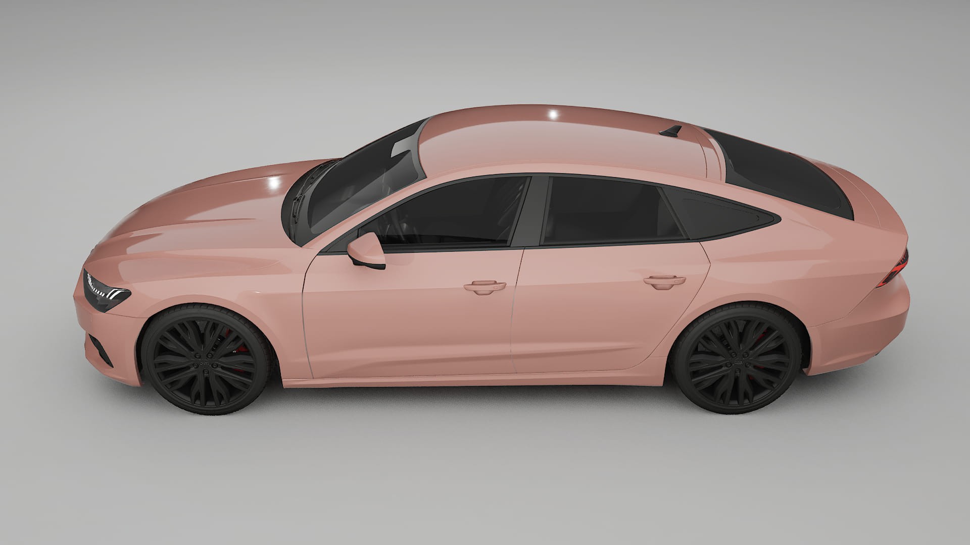 Audi A7 C8 Sportback prefacelift pre LCI TPU Lackschutzfolie | BLUSH Farbwechsel PPF – Komplett-Vorgeschnittener Kit