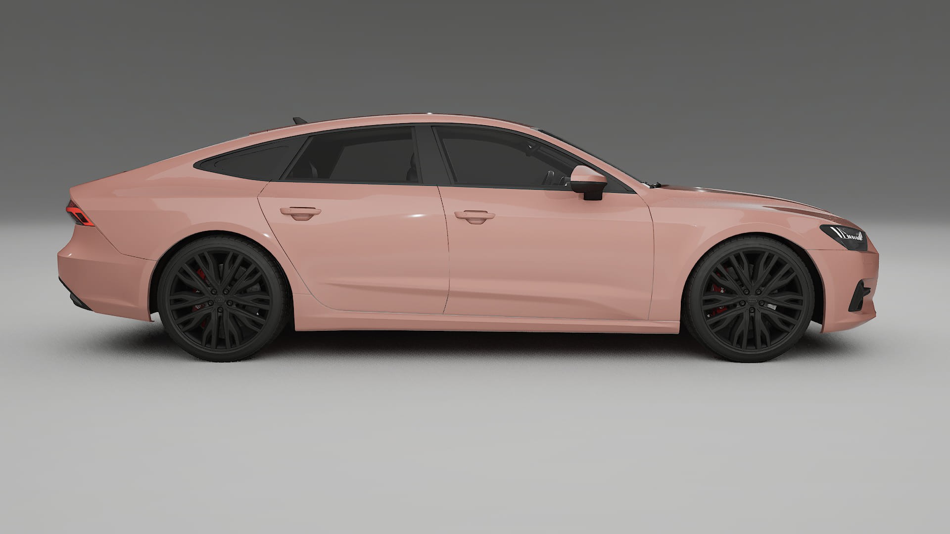 Audi A7 C8 Sportback prefacelift pre LCI TPU Lackschutzfolie | BLUSH Farbwechsel PPF – Komplett-Vorgeschnittener Kit