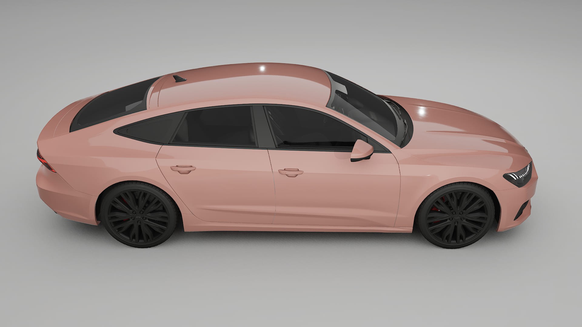 Audi A7 C8 Sportback prefacelift pre LCI TPU Lackschutzfolie | BLUSH Farbwechsel PPF – Komplett-Vorgeschnittener Kit