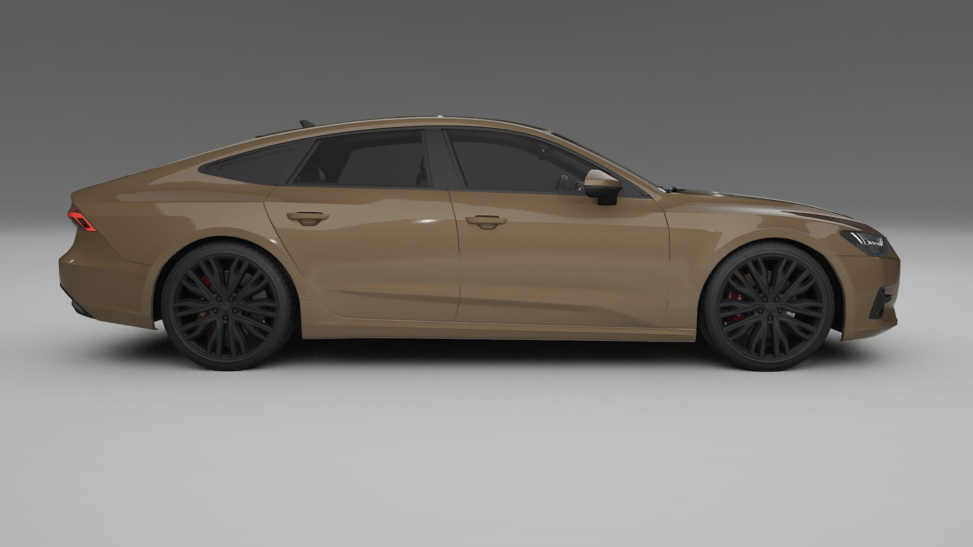 Audi A7 C8 Sportback prefacelift pre LCI TPU Lackschutzfolie | SAHARA Farbwechsel PPF – Komplett-Vorgeschnittener Kit