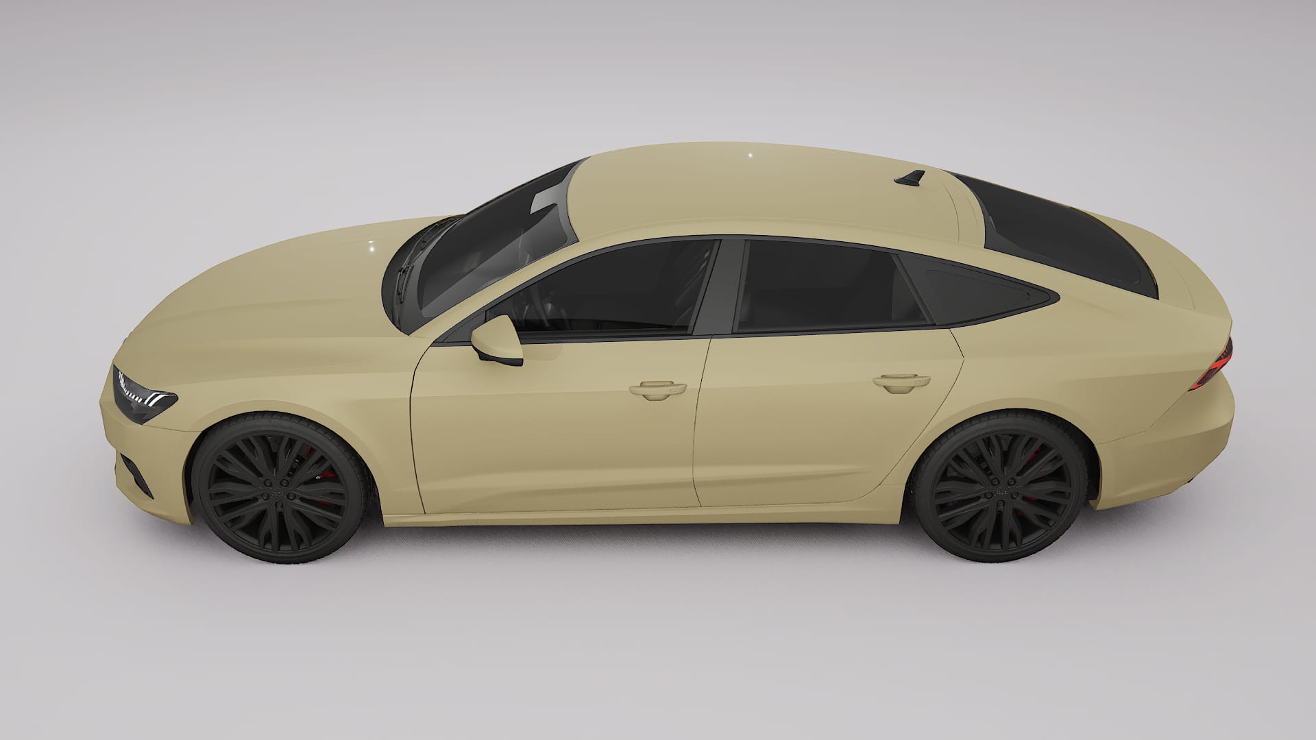 Audi A7 C8 Sportback prefacelift pre LCI TPU Lackschutzfolie | SAND Farbwechsel PPF – Komplett-Vorgeschnittener Kit