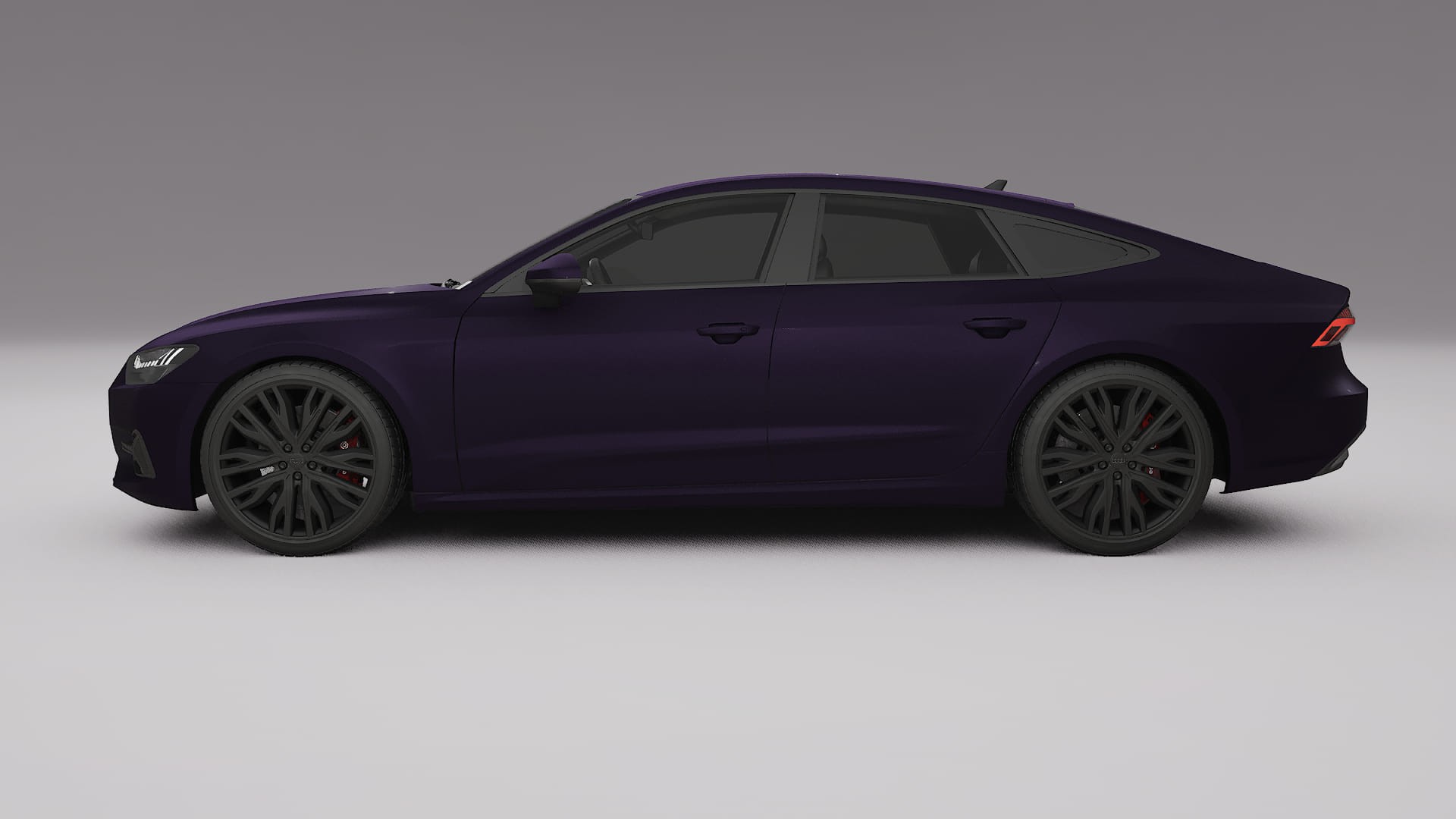Audi A7 C8 Sportback prefacelift pre LCI TPU Lackschutzfolie | VIOLET Farbwechsel PPF – Komplett-Vorgeschnittener Kit