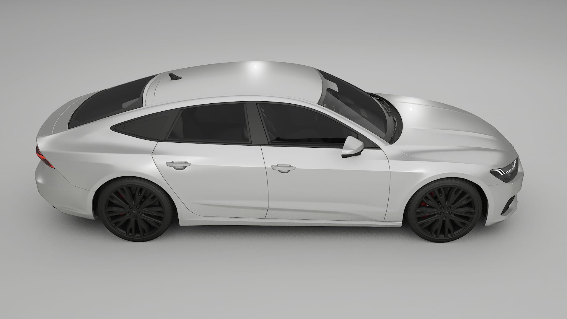 Audi A7 C8 Sportback prefacelift pre LCI TPU Lackschutzfolie | PEARL Farbwechsel PPF – Komplett-Vorgeschnittener Kit