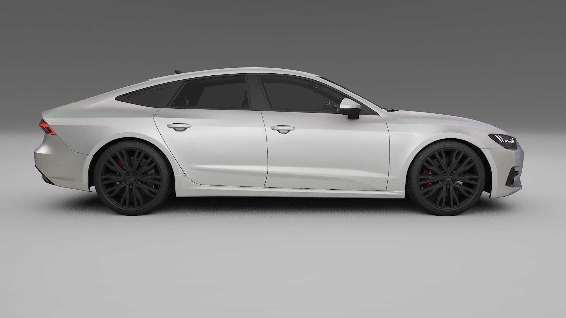 Audi A7 C8 Sportback prefacelift pre LCI TPU Lackschutzfolie | NEBULA Farbwechsel PPF – Komplett-Vorgeschnittener Kit