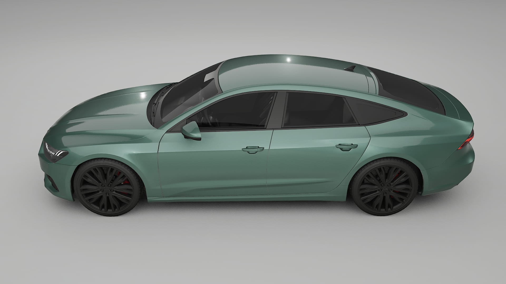 Audi A7 C8 Sportback prefacelift pre LCI TPU Lackschutzfolie | EVERGREEN Farbwechsel PPF – Komplett-Vorgeschnittener Kit