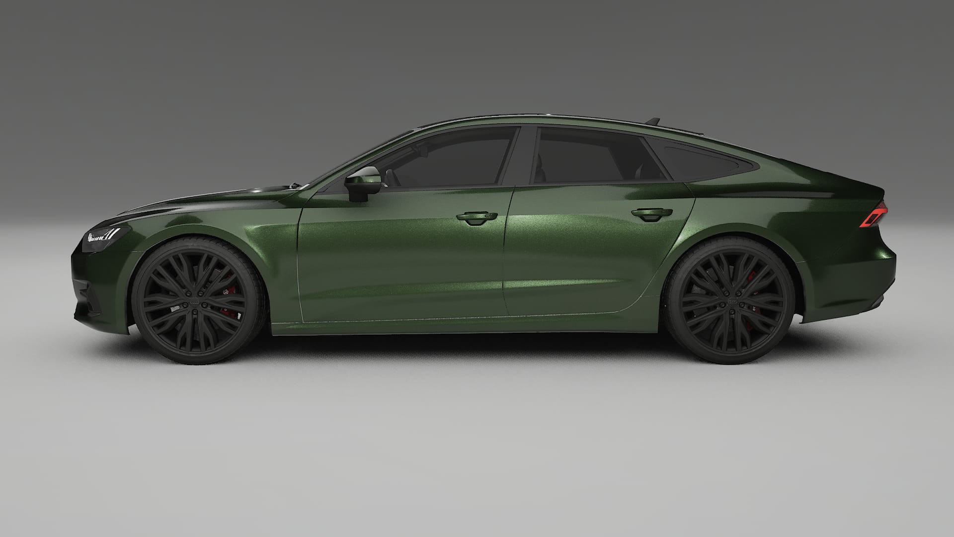Audi A7 C8 Sportback prefacelift pre LCI TPU Lackschutzfolie | LAGOON Farbwechsel PPF – Komplett-Vorgeschnittener Kit