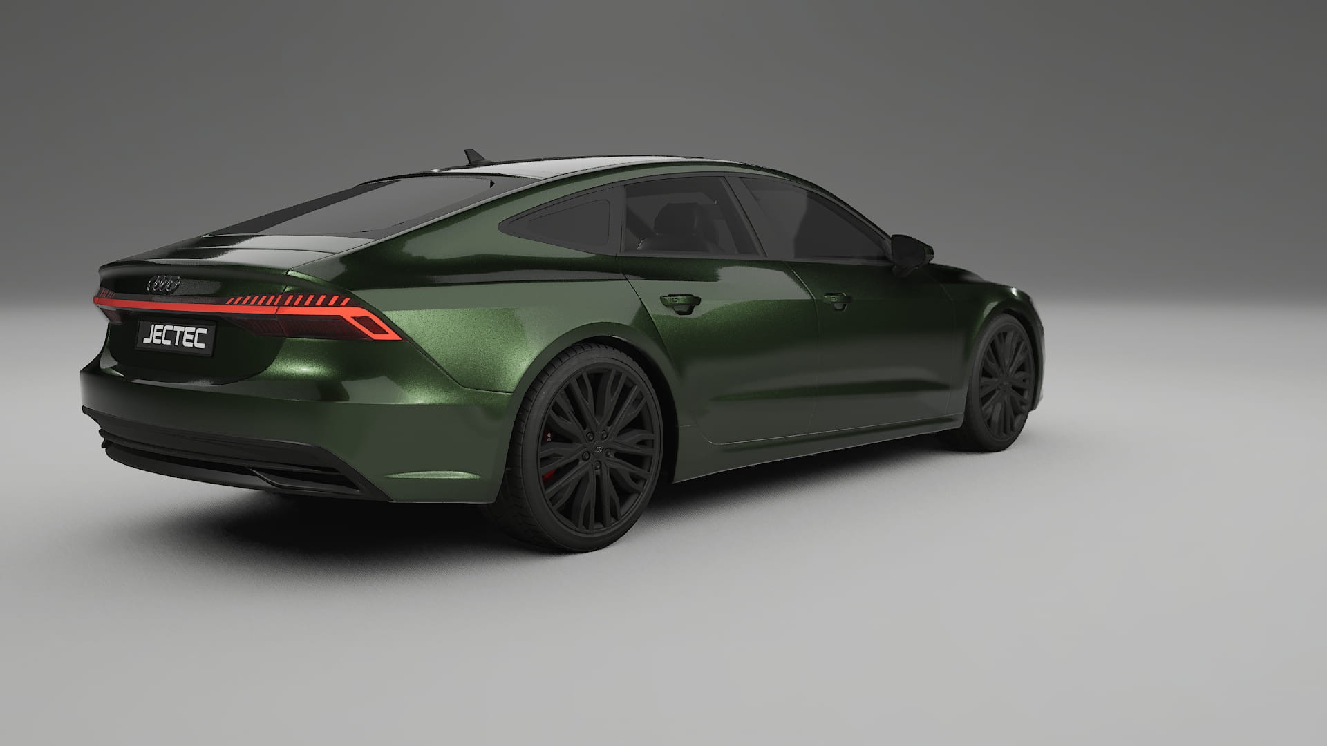 Audi A7 C8 Sportback prefacelift pre LCI TPU Lackschutzfolie | LAGOON Farbwechsel PPF – Komplett-Vorgeschnittener Kit