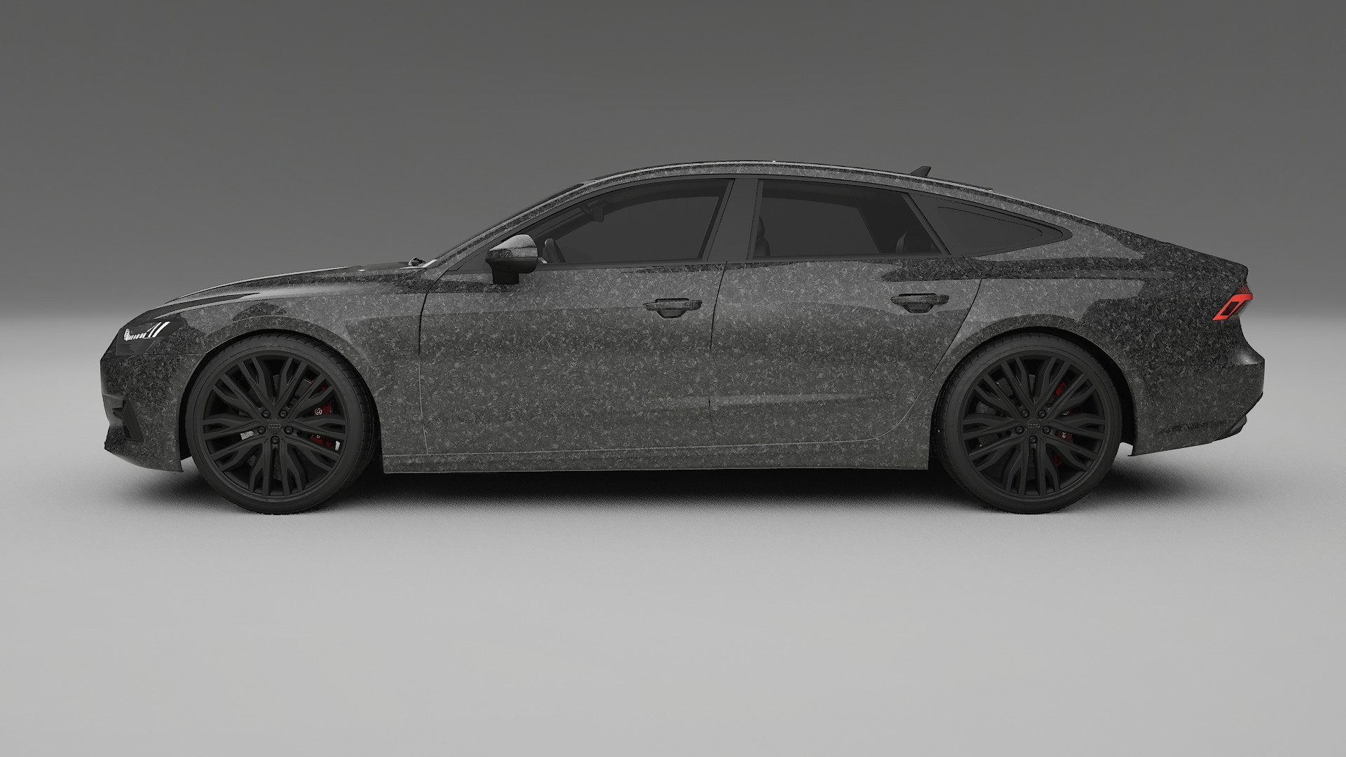 Audi A7 C8 Sportback prefacelift pre LCI TPU Lackschutzfolie | FORGED S Farbwechsel PPF – Komplett-Vorgeschnittener Kit