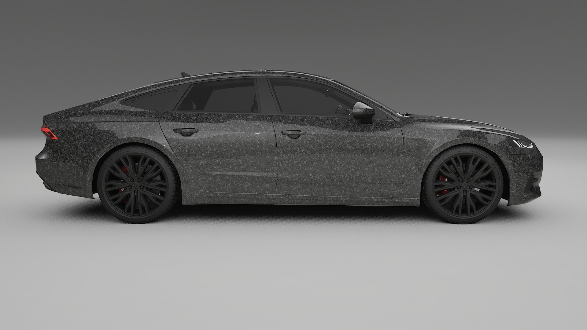 Audi A7 C8 Sportback prefacelift pre LCI TPU Lackschutzfolie | FORGED S Farbwechsel PPF – Komplett-Vorgeschnittener Kit