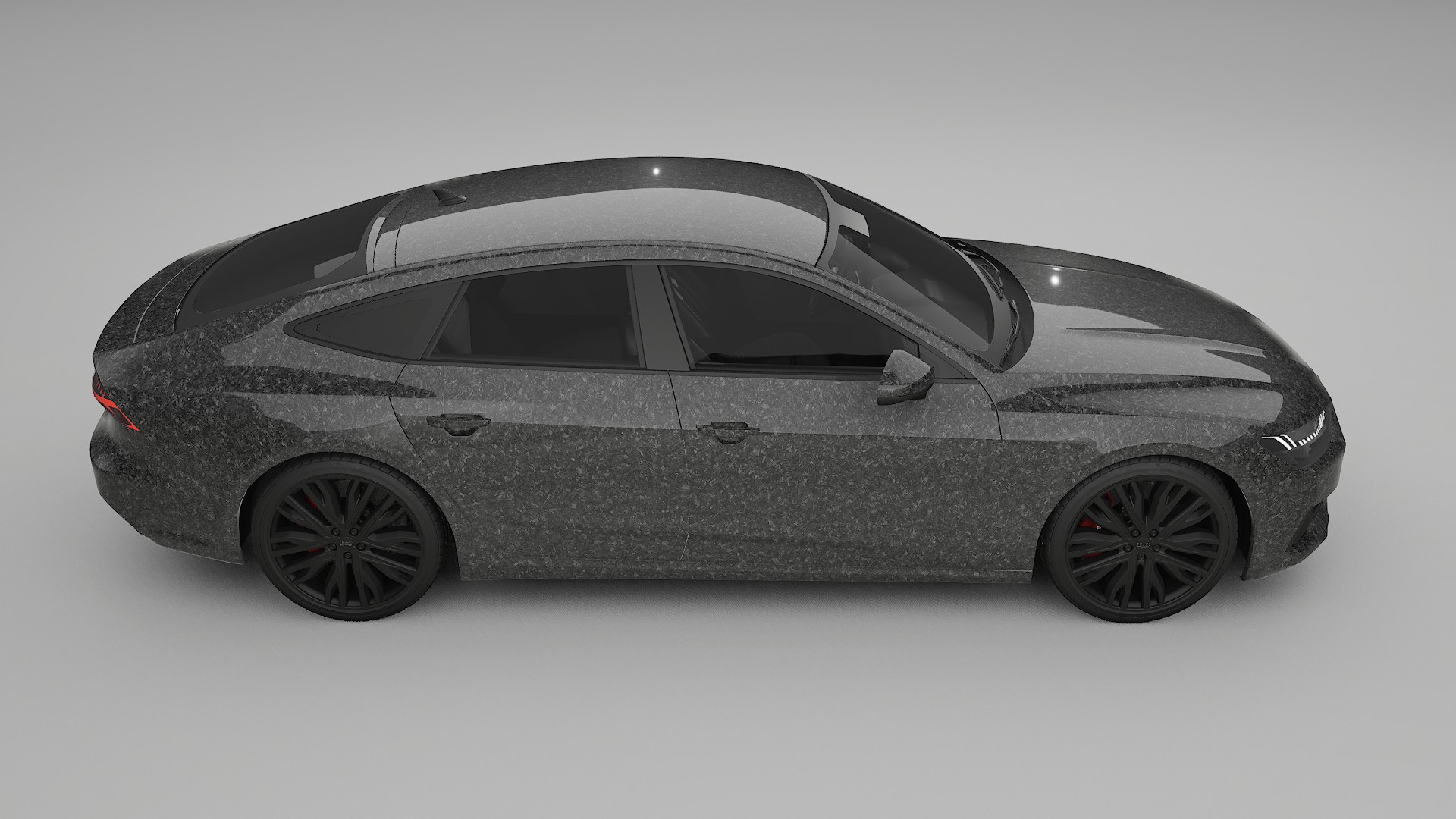 Audi A7 C8 Sportback prefacelift pre LCI TPU Lackschutzfolie | FORGED S Farbwechsel PPF – Komplett-Vorgeschnittener Kit