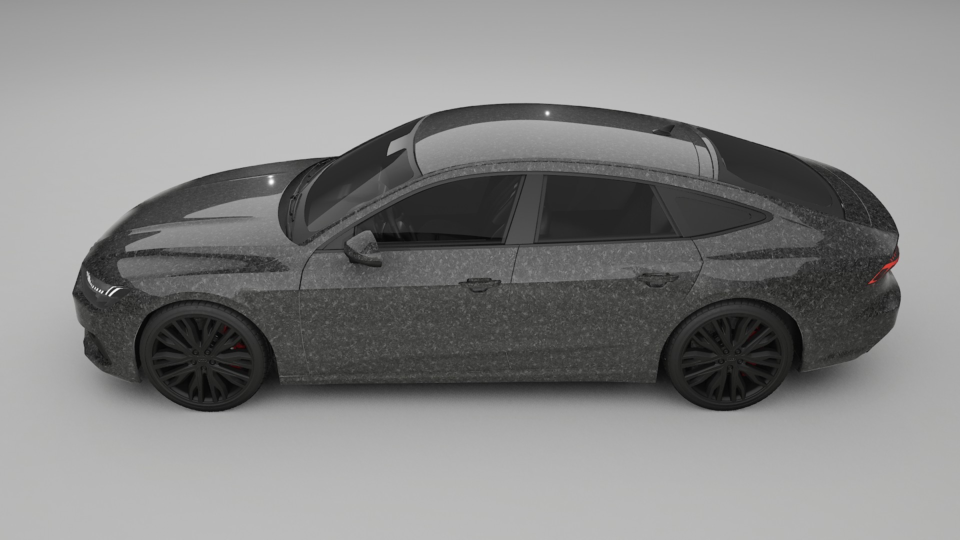 Audi A7 C8 Sportback prefacelift pre LCI TPU Lackschutzfolie | FORGED S Farbwechsel PPF – Komplett-Vorgeschnittener Kit