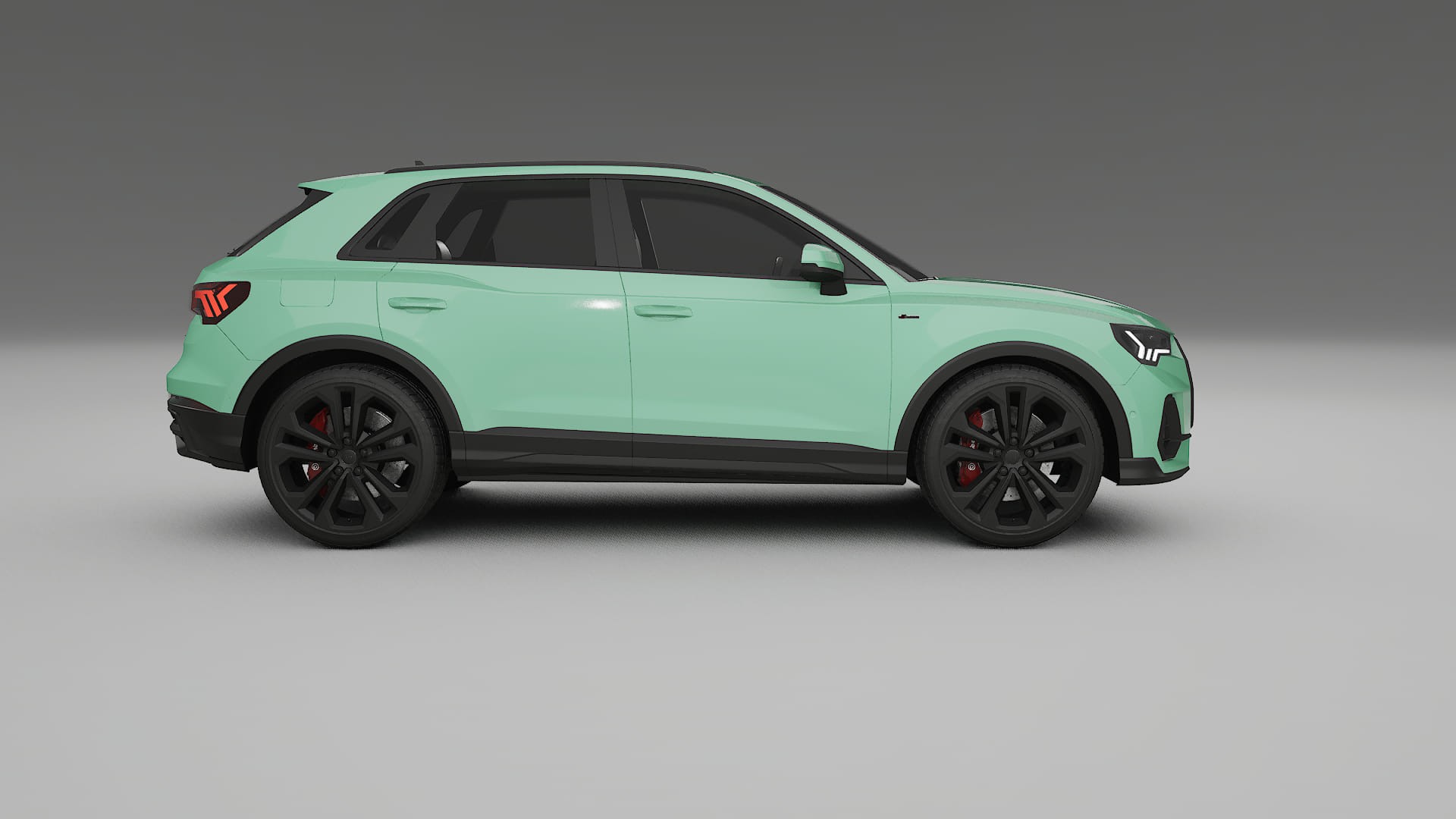 Audi Q3 S Line F3 TPU Lackschutzfolie | DUSTY Farbwechsel PPF – Komplett-Vorgeschnittener Kit