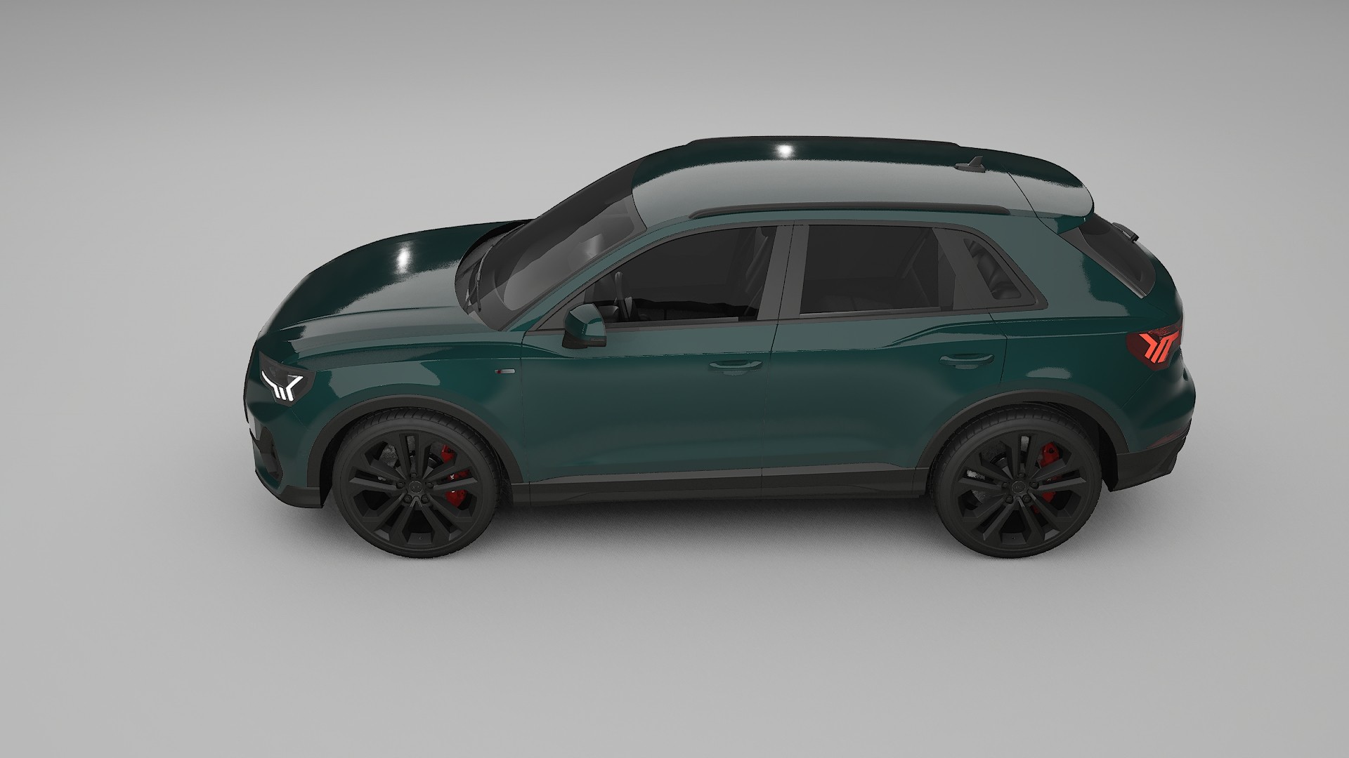 Audi Q3 S Line F3 TPU Lackschutzfolie | INFERNO Farbwechsel PPF – Komplett-Vorgeschnittener Kit