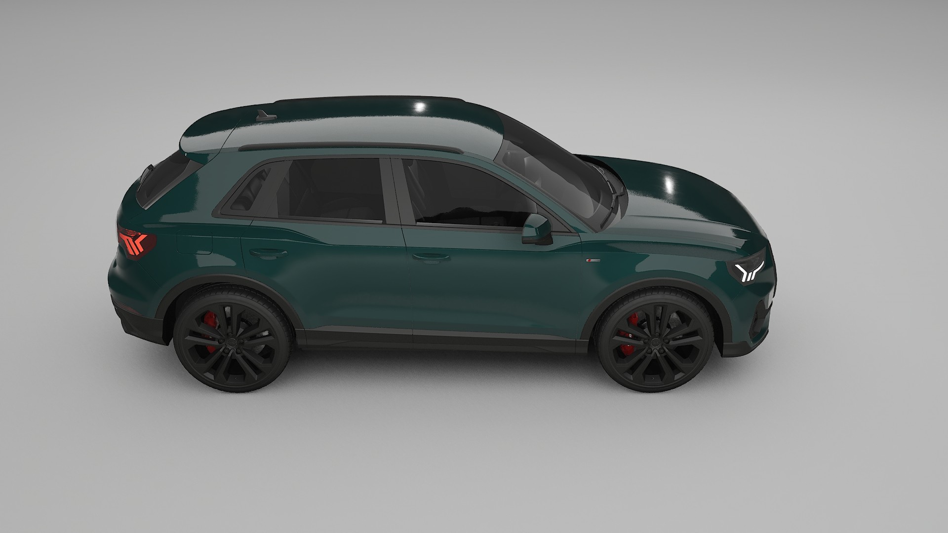 Audi Q3 S Line F3 TPU Lackschutzfolie | INFERNO Farbwechsel PPF – Komplett-Vorgeschnittener Kit